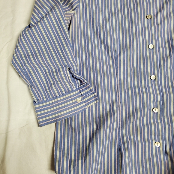 Land's End 3/4 Sleeve Button Down - Picture 2 of 3